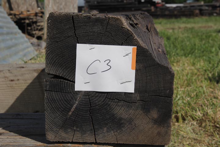 Reclaimed Wood Beam Mantel (C3)