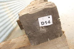 Mortised and Hewn Mantel D14