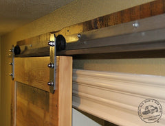 Low Profile Barn Door Hardware & Flat Track Sliding Door Kits