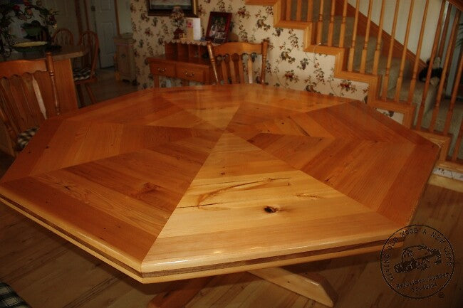 octagon reclaimed table