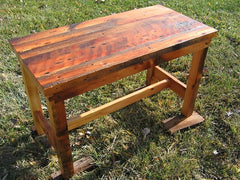 skip sanded mixed softwoods table