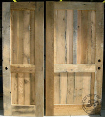 Pair of Oak Exterior Doors