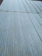 old corrugated siding
