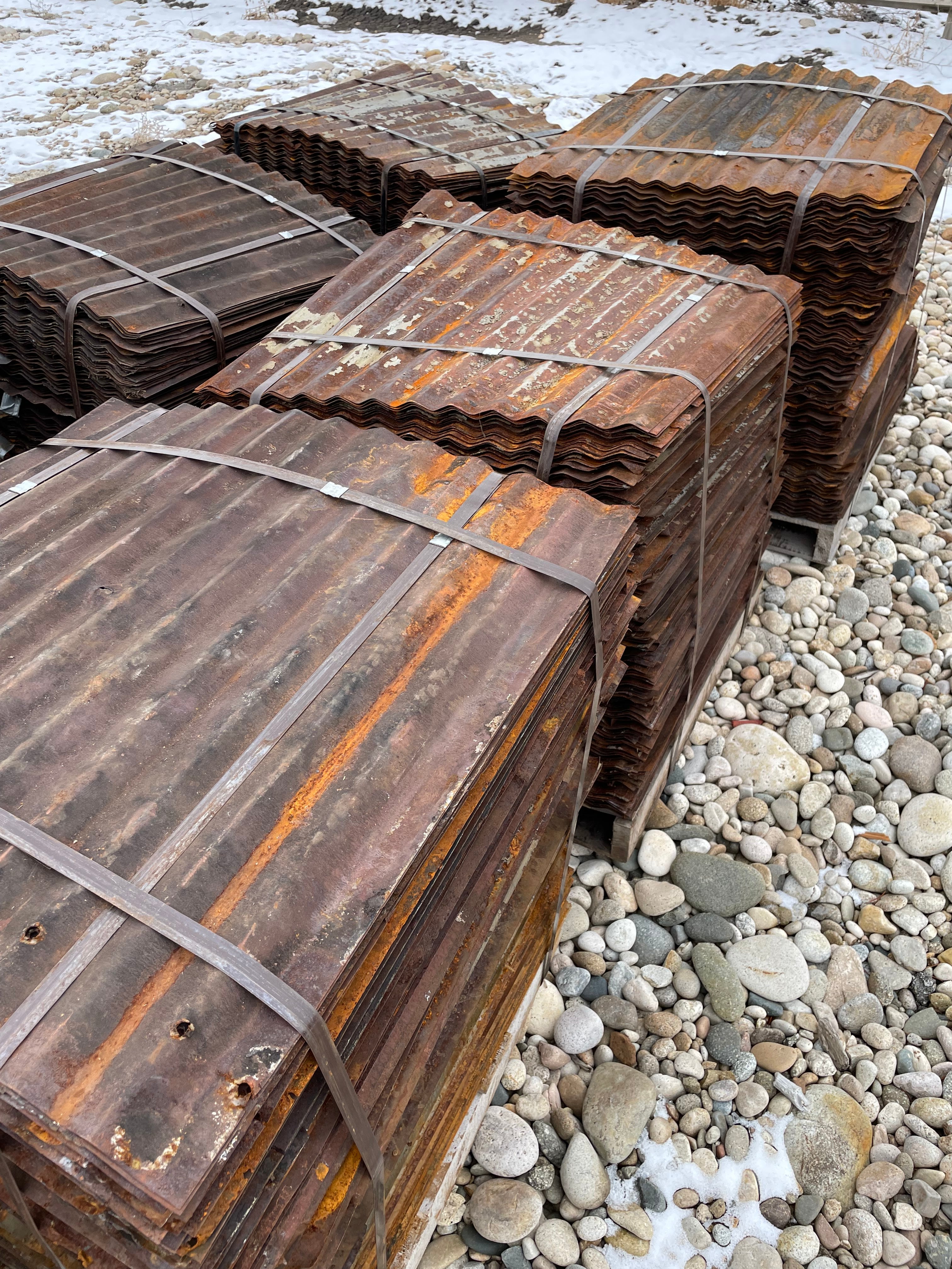 Bulk Rusted Metal Sheets Corrugated Rusted Metal Sheets RECLAIMED CORRUGATED RUSTY GALVANISED