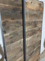 Pair of reclaimed wood barn doors