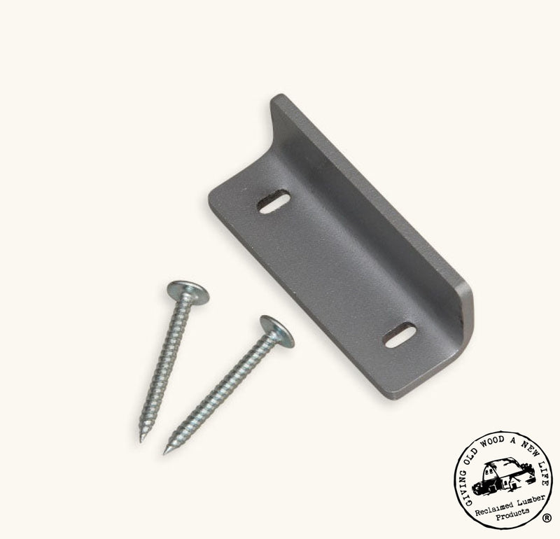 Barn Door Hardware Floor Guide Satin Nickel Steel (+$1) / 0 Accessories