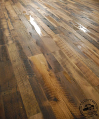 Mixed Hardwoods Blend in reclaimed engineered flooring