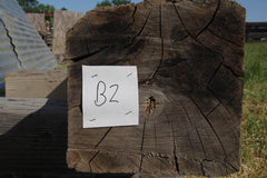 Reclaimed Heavy Hardwood Beam Mantel (B2)