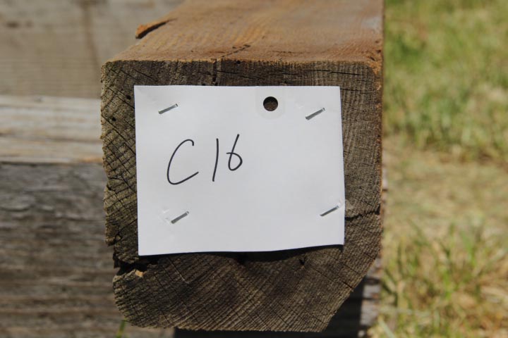 Reclaimed Wood Beam Mantel (C16)