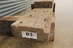 Old Sawn Rough Notched Barn Beam D3