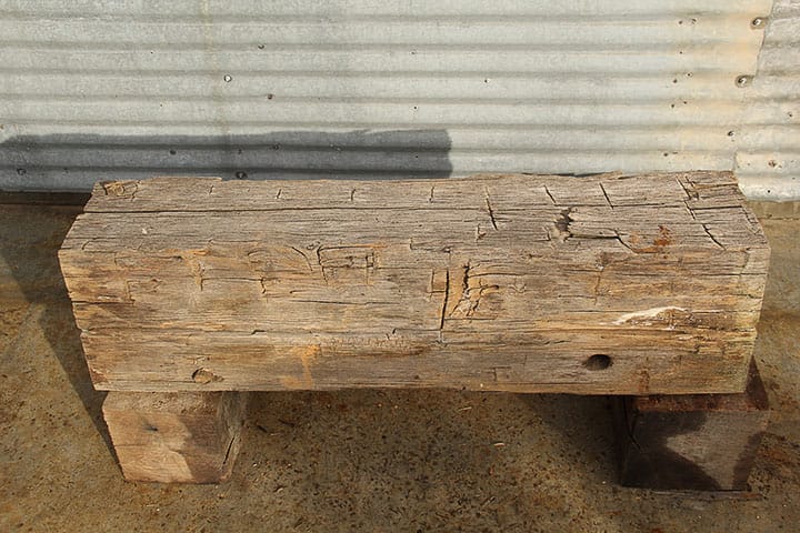Short and Blocky Hand Hewn Timber D10