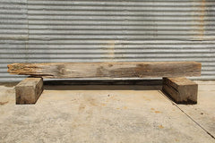 Highly Distressed End Reclaimed Barn Beam D22