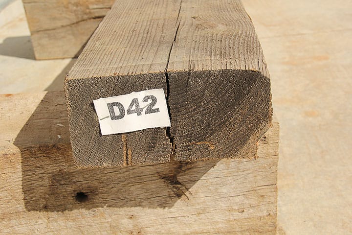 Reclaimed Lumber Mantel D42