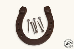 Lucky Horseshoe Pull Handle Rust Bronze (+$4) Accessories