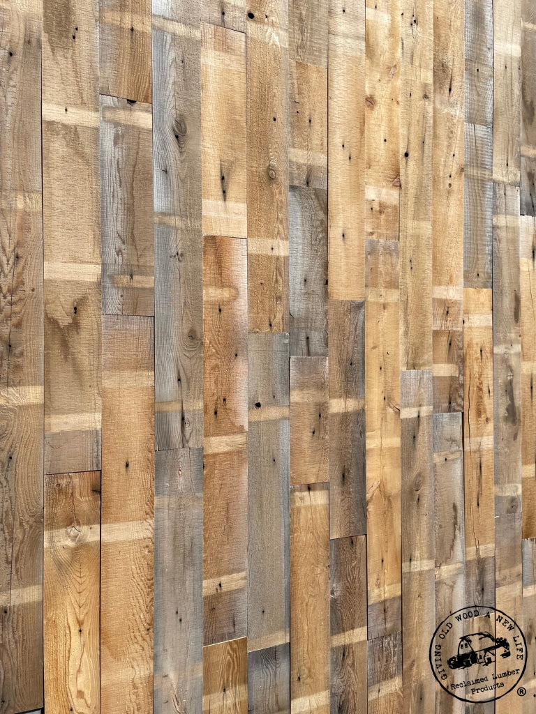 Shop Wood Wall Aged Paneling Bandsawn