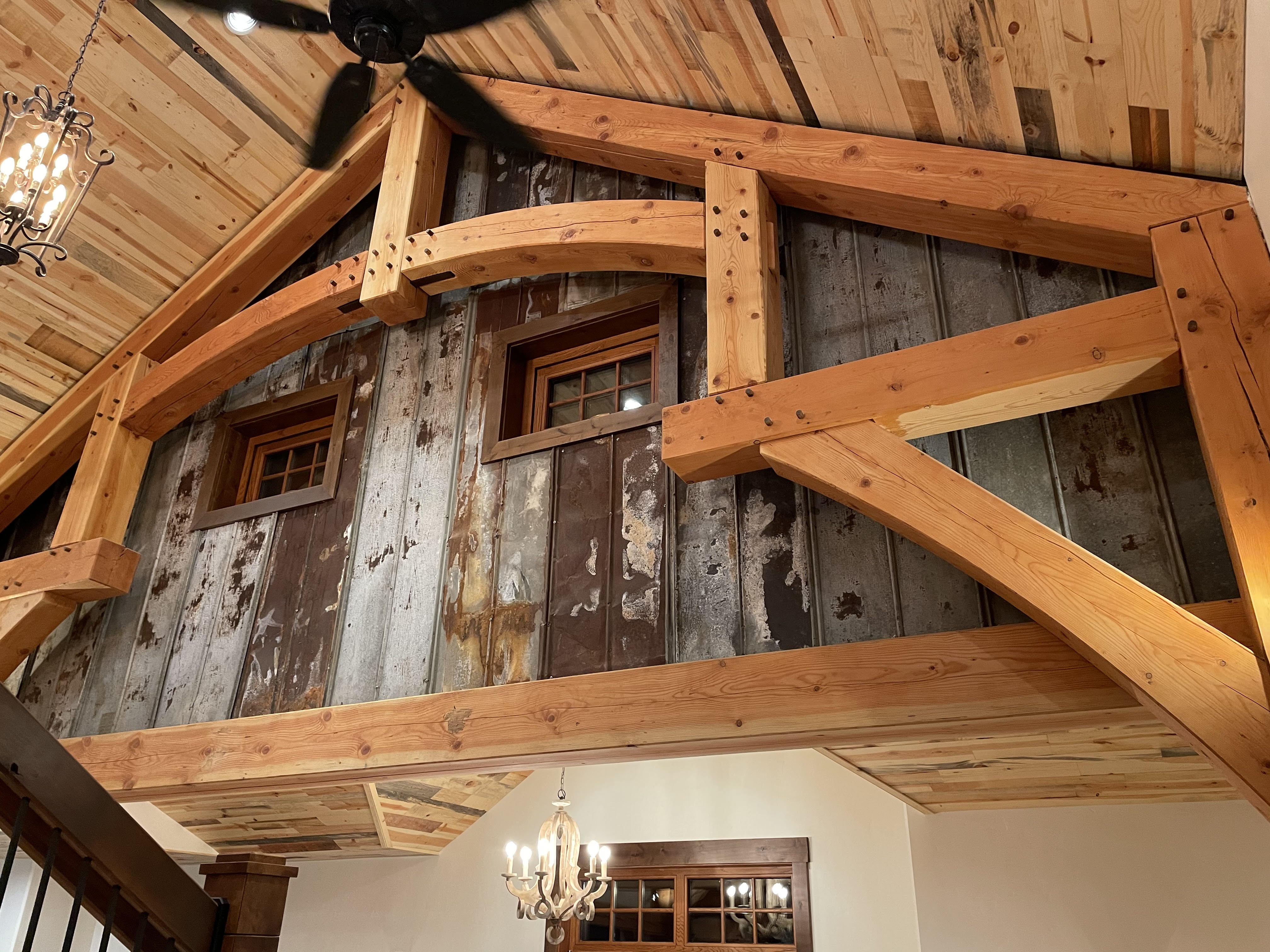 Rusted Corrugated Metal Interior