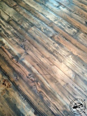 Solid Wood Flooring stained Reclaimed Fir